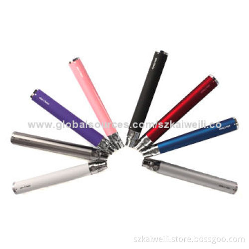 Hot Selling eGo Twist Starter Kits, Many Colors Optional, Variable Voltage from 3.3-4.8V